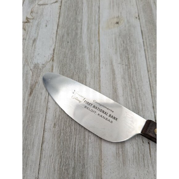 Vernco #1 All Purpose Spreader Sandwich Knife Wood Handle 8" - Picture 2 of 8